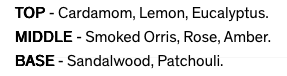 Bravo Sierra Smoked Orris